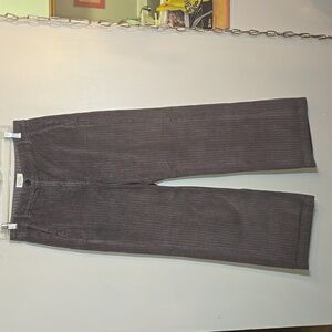 Hartford Ribbed Cotton Corduroy Wide Leg Pants NWOT
